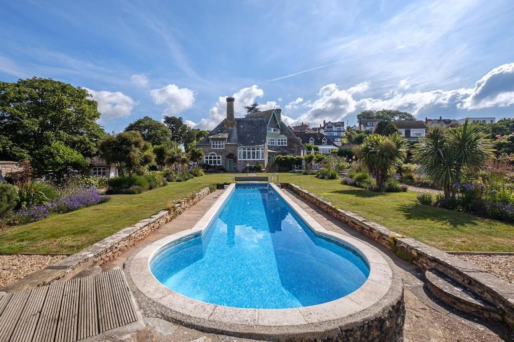 The Beach House-Devon- On The Beach- Sleeps 20 Villa Exmouth Eksteriør billede