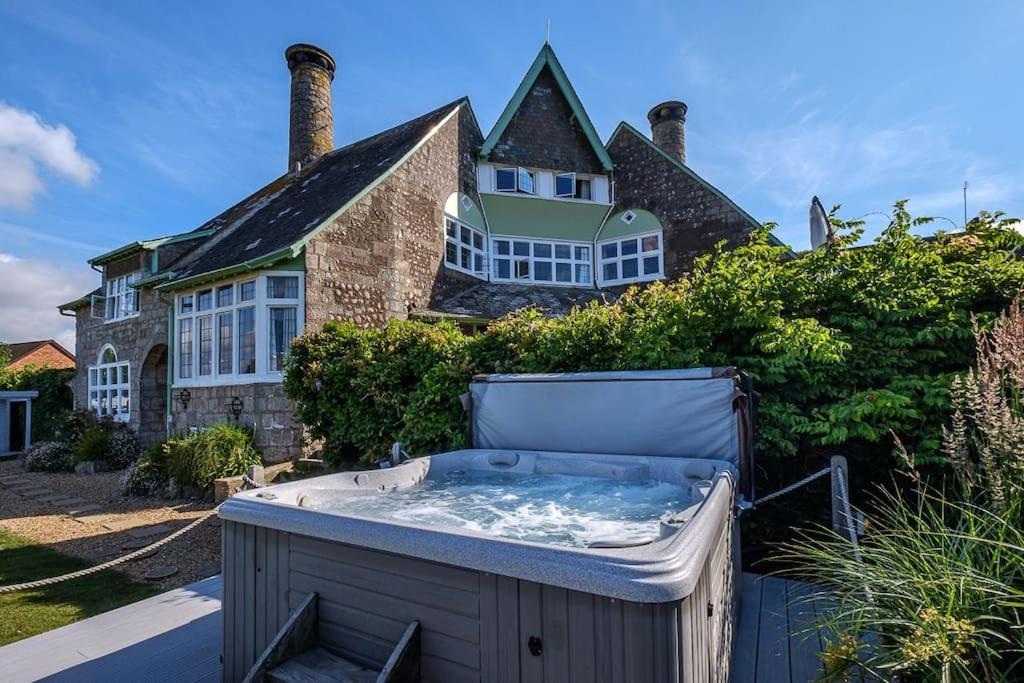The Beach House-Devon- On The Beach- Sleeps 20 Villa Exmouth Eksteriør billede